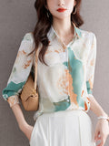Elegant Watercolor Print Shirt WesternStitch Elegant Watercolor Print Shirt WesternStitch