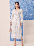 WesternStitch  white printed tranding maxi dress WesternStitch WesternStitch  white printed tranding maxi dress WesternStitch