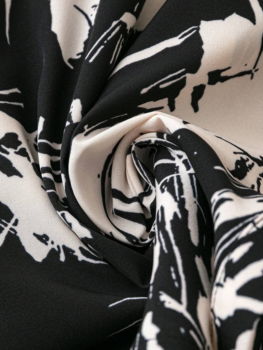 WesternStitch Graphic Print Roll Tab Sleeve Shirt Dress WesternStitch WesternStitch Graphic Print Roll Tab Sleeve Shirt Dress WesternStitch