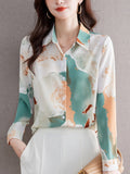 Elegant Watercolor Print Shirt WesternStitch Elegant Watercolor Print Shirt WesternStitch
