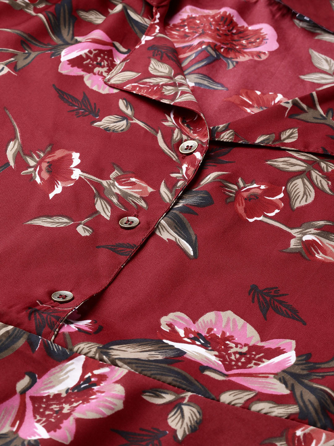 WesternStitch Crepe Floral Printed Full Length Fit & Flared Western Maxi Dress WesternStitch WesternStitch Crepe Floral Printed Full Length Fit & Flared Western Maxi Dress WesternStitch