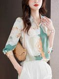 Elegant Watercolor Print Shirt WesternStitch Elegant Watercolor Print Shirt WesternStitch