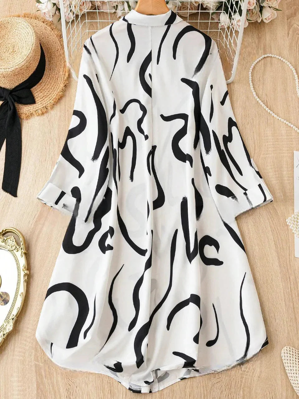 WesternStitch Allover Print Shirt Dress WesternStitch WesternStitch Allover Print Shirt Dress WesternStitch