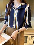 Elegant Striped Button-Down Shirt for Women WesternStitch Elegant Striped Button-Down Shirt for Women WesternStitch