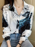 WesternStitch Women's Monochrome Vintage Print Shirt WesternStitch